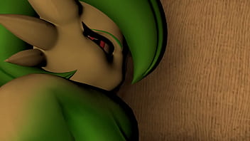 Gardevoir desnuda en la cama