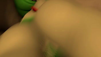 Gardevoir desnuda en la cama