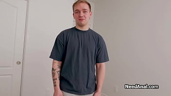 Blonde roomie wants to try anal sex on camera