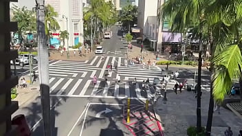 With few gentlemen callers kalā and i went for a stroll in waikiki to see the christmas decorations