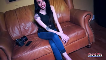 Hot blonde hannah and skinny brunette olyssia lick their sweet pussies