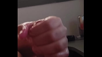 Cum blasts from big cock