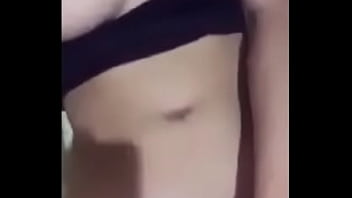 Chinese fingers her cunt