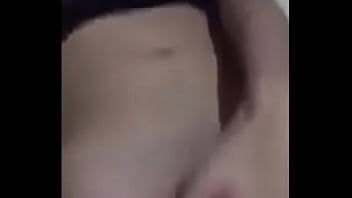 Chinese fingers her cunt