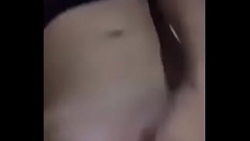 Chinese fingers her cunt