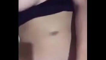 Chinese fingers her cunt