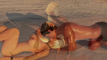 Nude beach resort fun