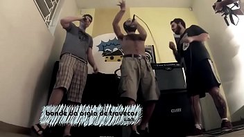 Brazilian band singing live