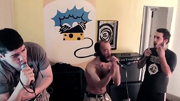 Brazilian band singing live