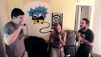 Brazilian band singing live