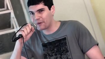 Brazilian band singing live