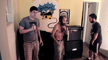 Brazilian band singing live