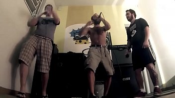 Brazilian band singing live