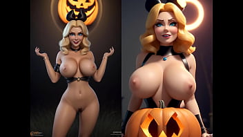 Halloween surprise with dimitrescu