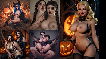 Halloween surprise with dimitrescu