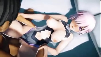 Mash kyrielight fucking animation fate grand order