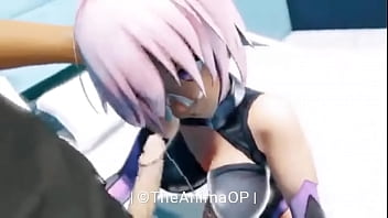 Mash kyrielight fucking animation fate grand order