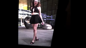 Try to look away if you are into legs what a petty that it was windy that day stay tuned to discover what