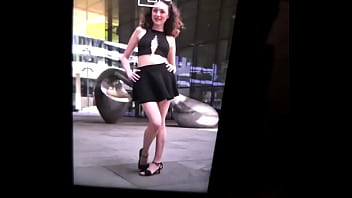 Try to look away if you are into legs what a petty that it was windy that day stay tuned to discover what