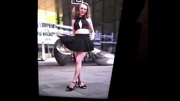 Try to look away if you are into legs what a petty that it was windy that day stay tuned to discover what