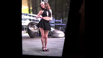 Try to look away if you are into legs what a petty that it was windy that day stay tuned to discover what