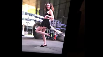 Try to look away if you are into legs what a petty that it was windy that day stay tuned to discover what