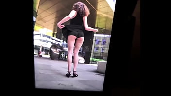 Try to look away if you are into legs what a petty that it was windy that day stay tuned to discover what