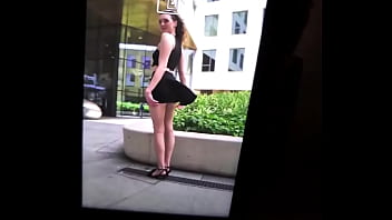 Try to look away if you are into legs what a petty that it was windy that day stay tuned to discover what