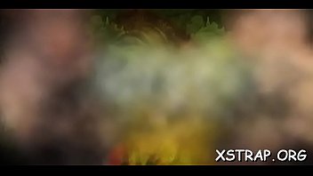 Sexy redhead takes rough y fuck