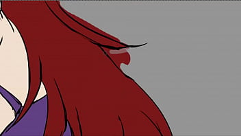 Chica en minifalda dibujo en photoshop