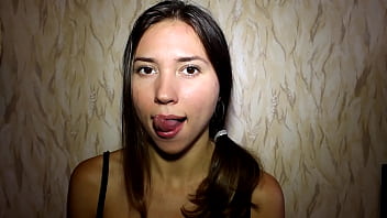 Long tongue ananta shakti licking fingers gb007