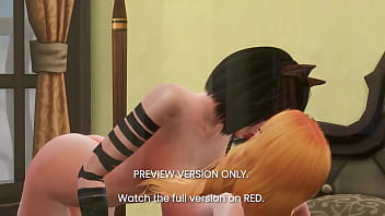 Blake and yang fucks during a party