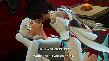 Blake and yang fucks during a party