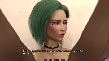 Sexy stepsisters share own stepbrother's cock and cum 3d hentai game family crush