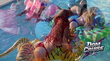 Pool party orgy
