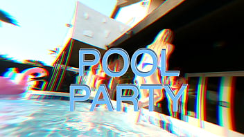 Pool party orgy