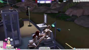 Lesbicas transando the sims 4