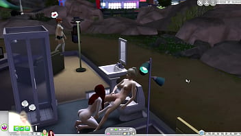 Lesbicas transando the sims 4