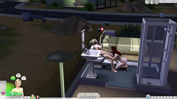 Lesbicas transando the sims 4
