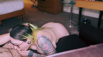 Drooling gagging sloppy blowjob with facial cumshot Drooling gagging sloppy blowjob with facial cumshot