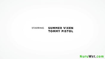 Naughty blondie gives wet blowjob and enjoy rough sex