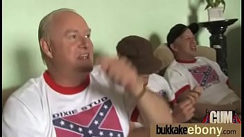 Ebony Slut Gets An Interracial Group Sex 17 thumbnail