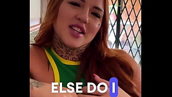 Petite redhead busty latina deepthroat sloppy blowjob after casting pov