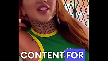 Petite redhead busty latina deepthroat sloppy blowjob after casting pov