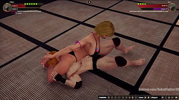 Vilkor vs ilse nf3d mixed kinky combat maledom