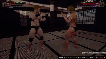 Vilkor vs ilse nf3d mixed kinky combat maledom