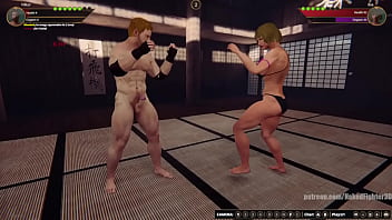 Vilkor vs ilse nf3d mixed kinky combat maledom
