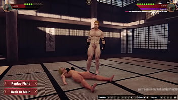 Vilkor vs ilse nf3d mixed kinky combat maledom