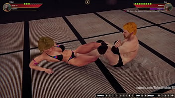 Vilkor vs ilse nf3d mixed kinky combat maledom