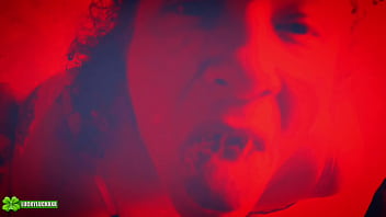 Lucky gurl kween bunny b red light special pov blowjob and throat fucking a bbc